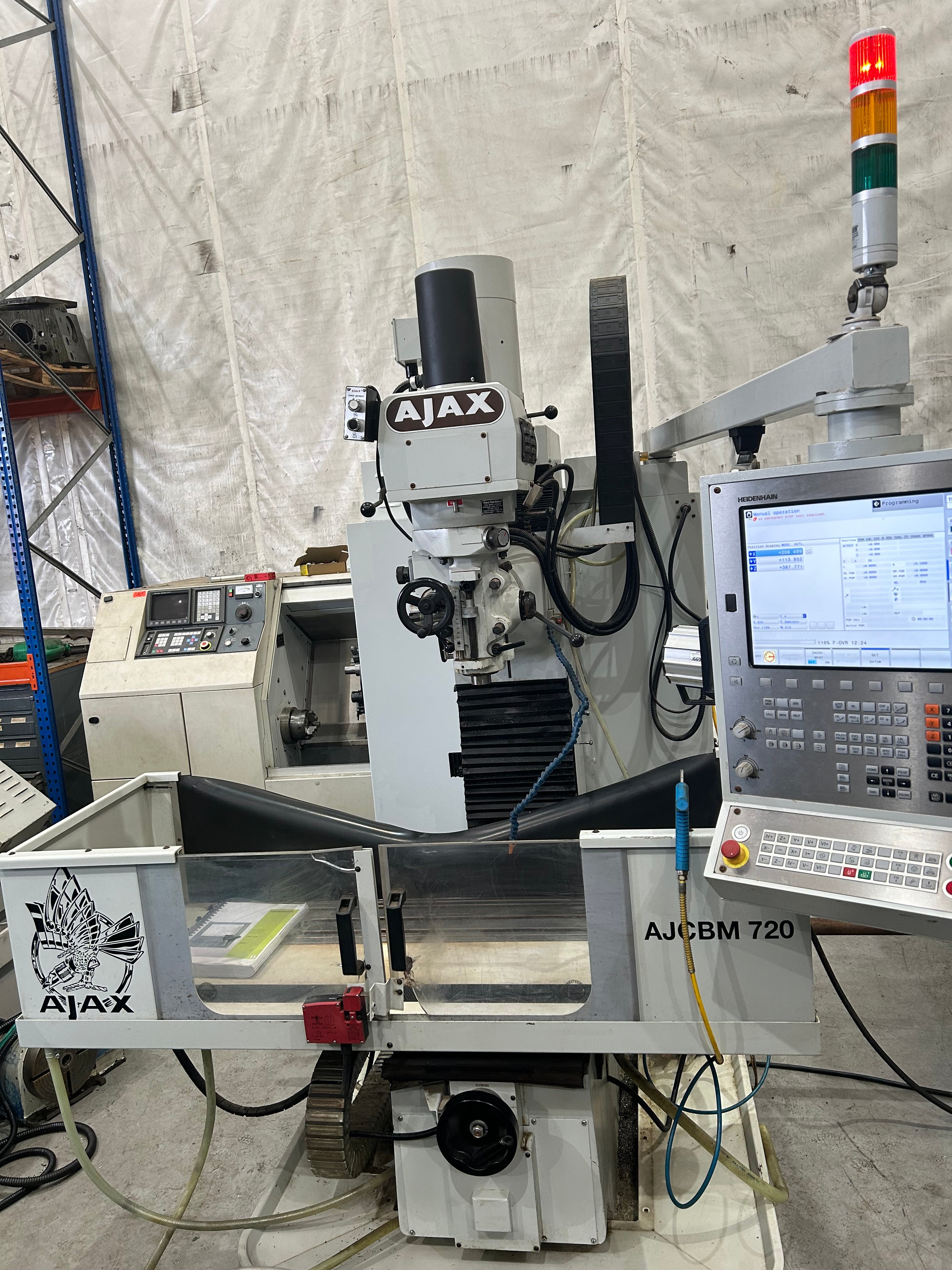2016 Ajax AJCBM 720 CNC Milling Machine