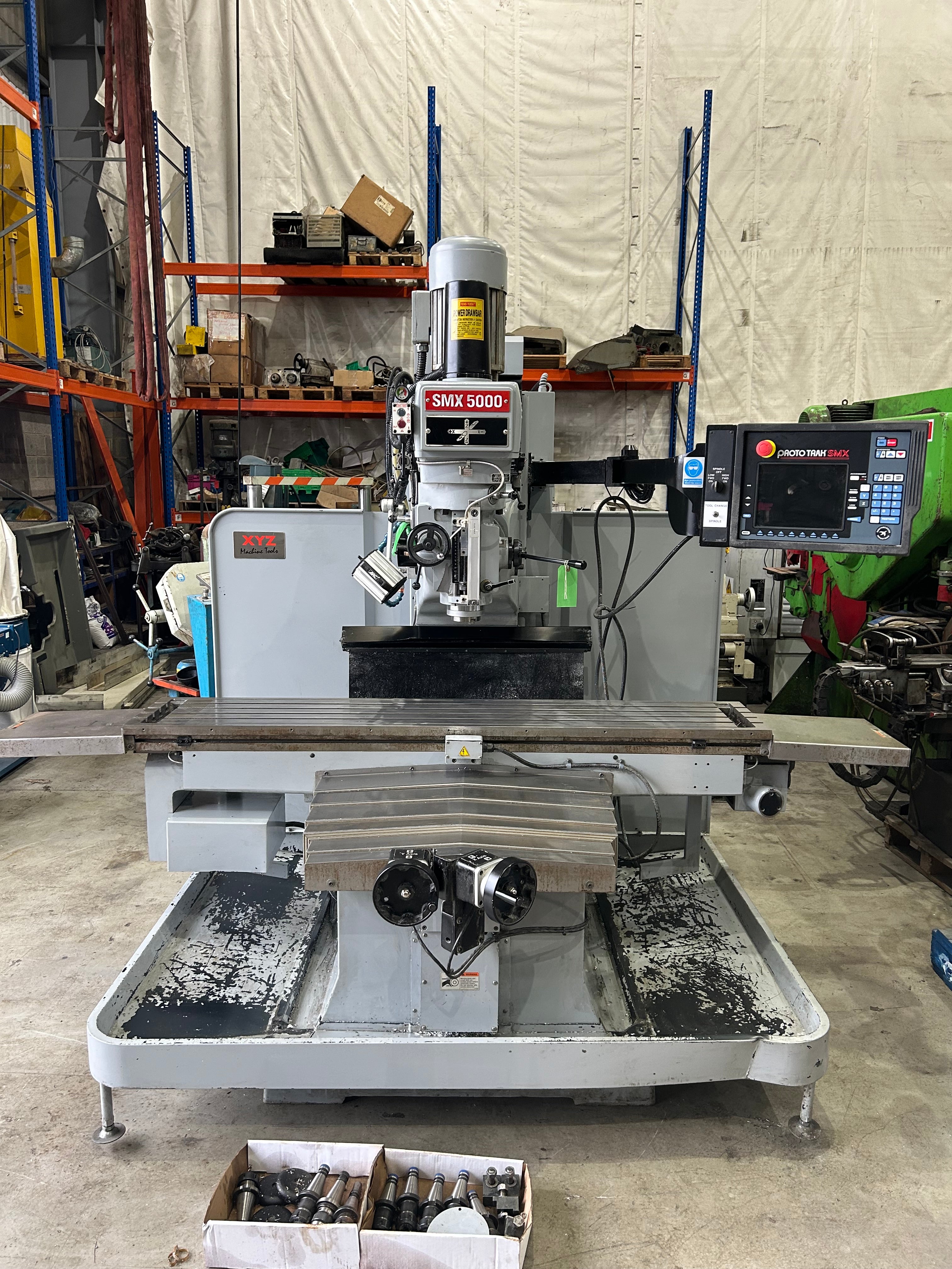 2017 XYZ SMX 5000 CNC Bed Mill