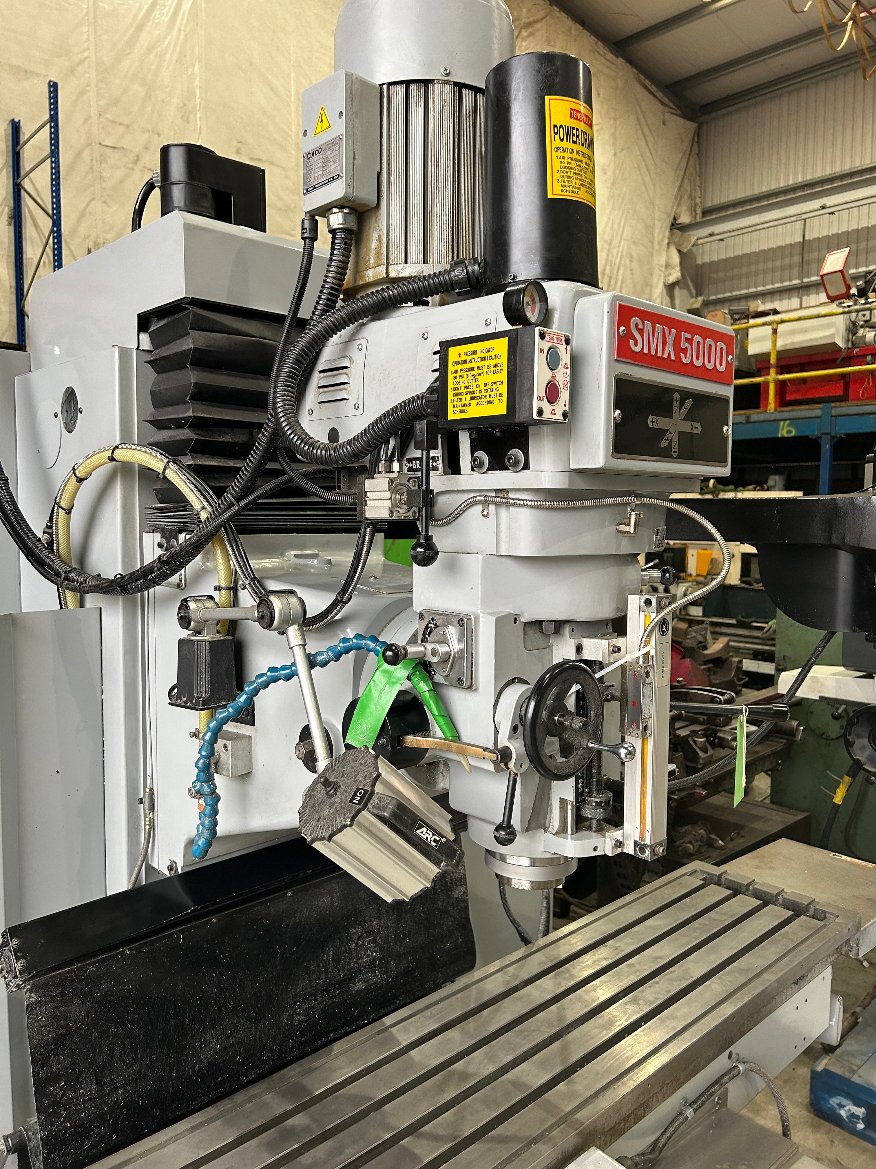 2017 XYZ SMX 5000 CNC Bed Mill