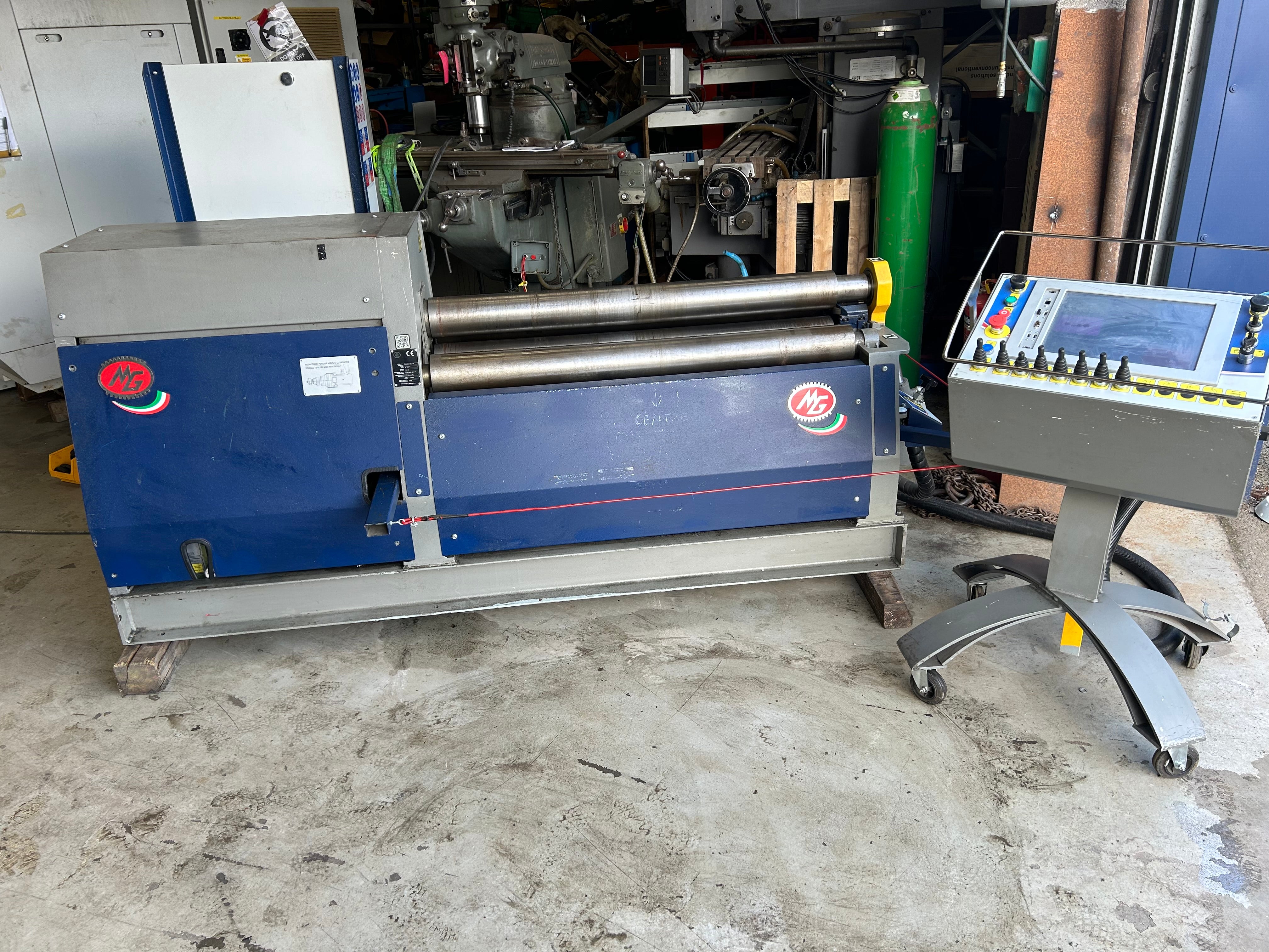 2019 MG M 1206 P CNC Plate Bending Rolls 1250 x 6mm