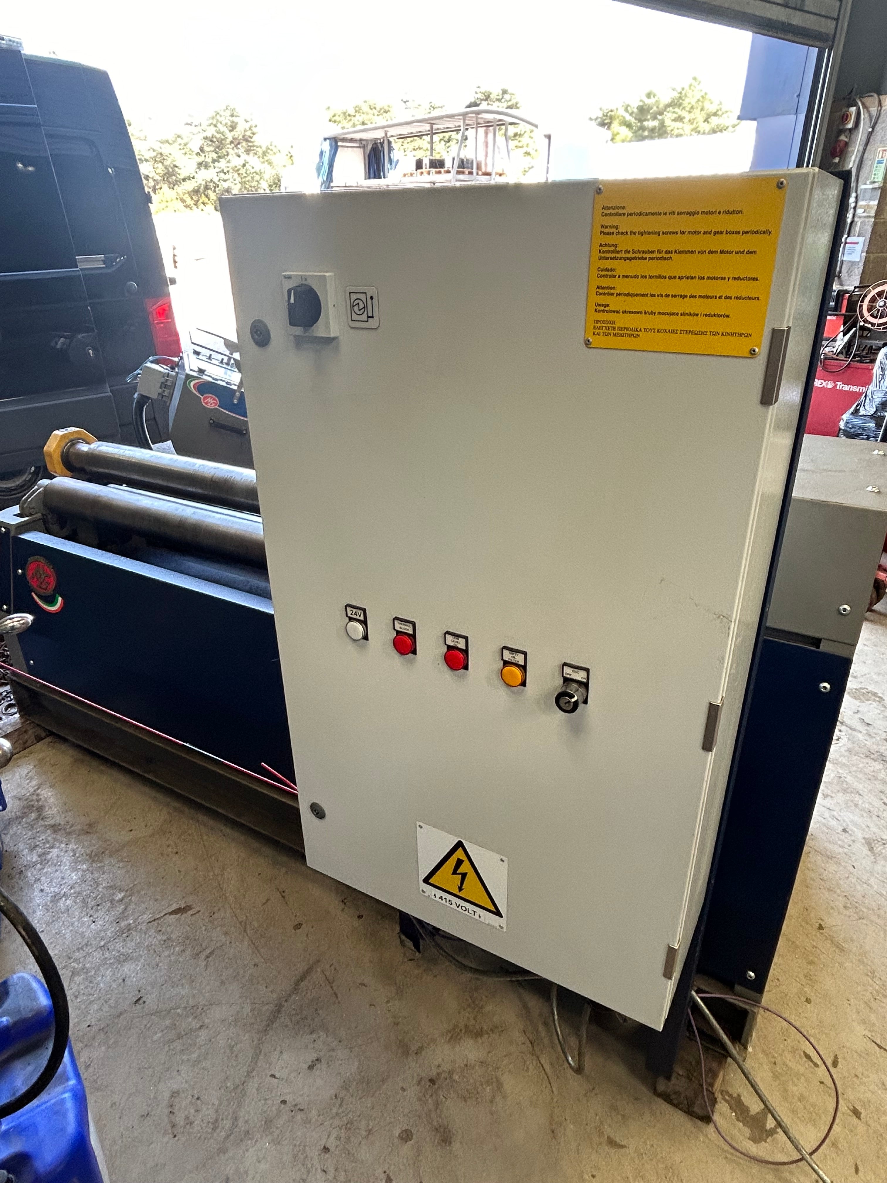 2019 MG M 1206 P CNC Plate Bending Rolls 1250 x 6mm