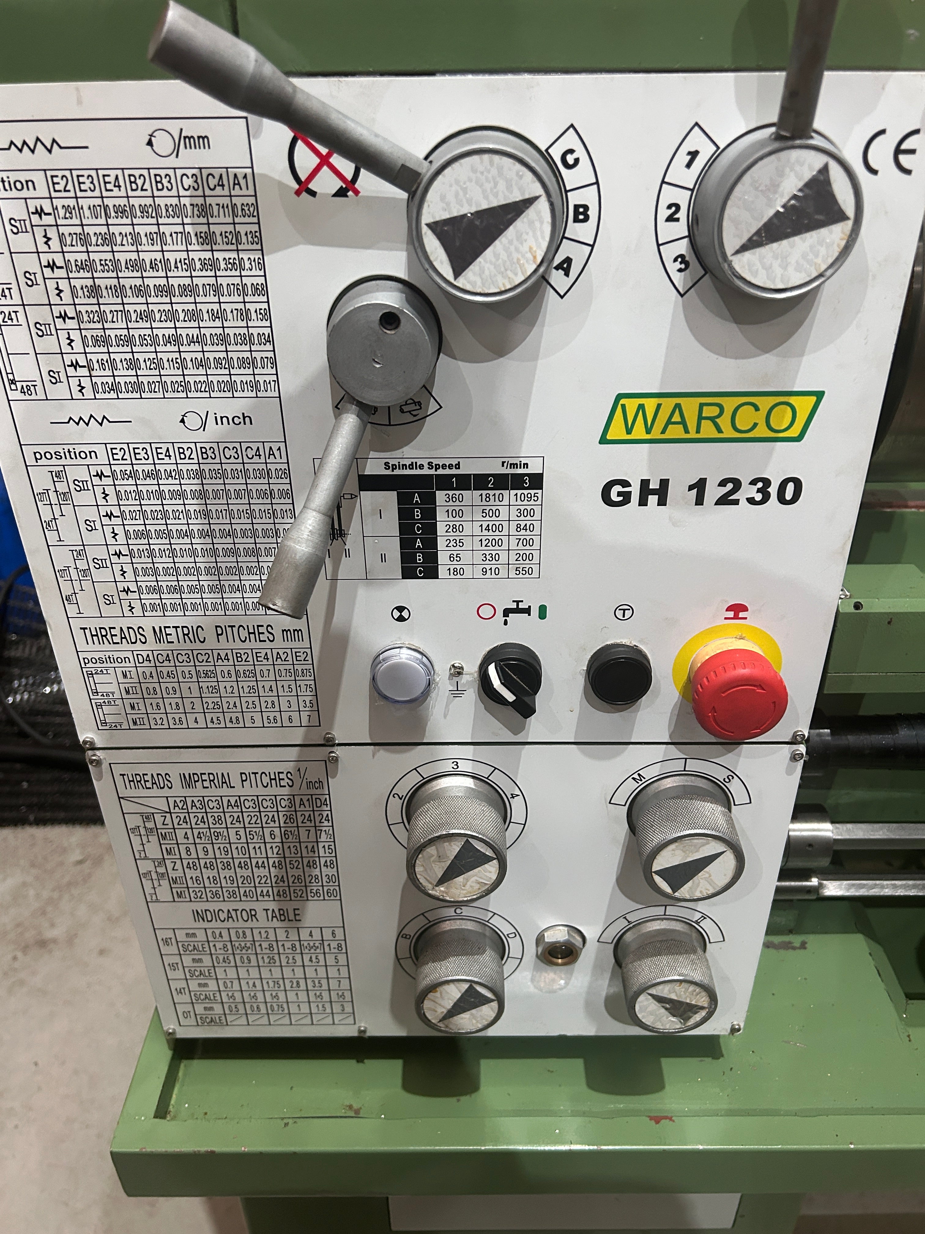 2023 Warco GH-1230 Centre Lathe