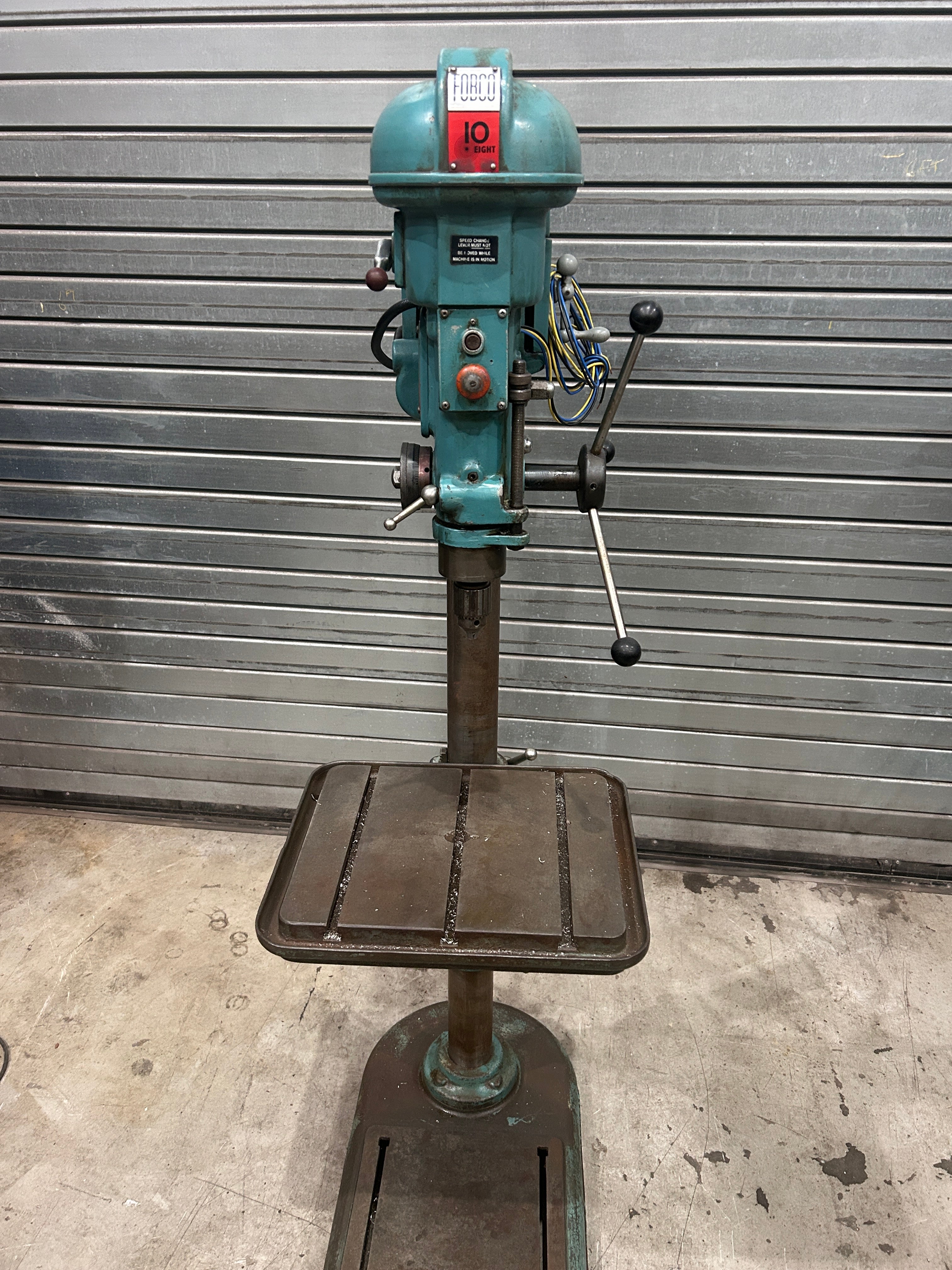 Fobco 10 Eight Pillar Drill