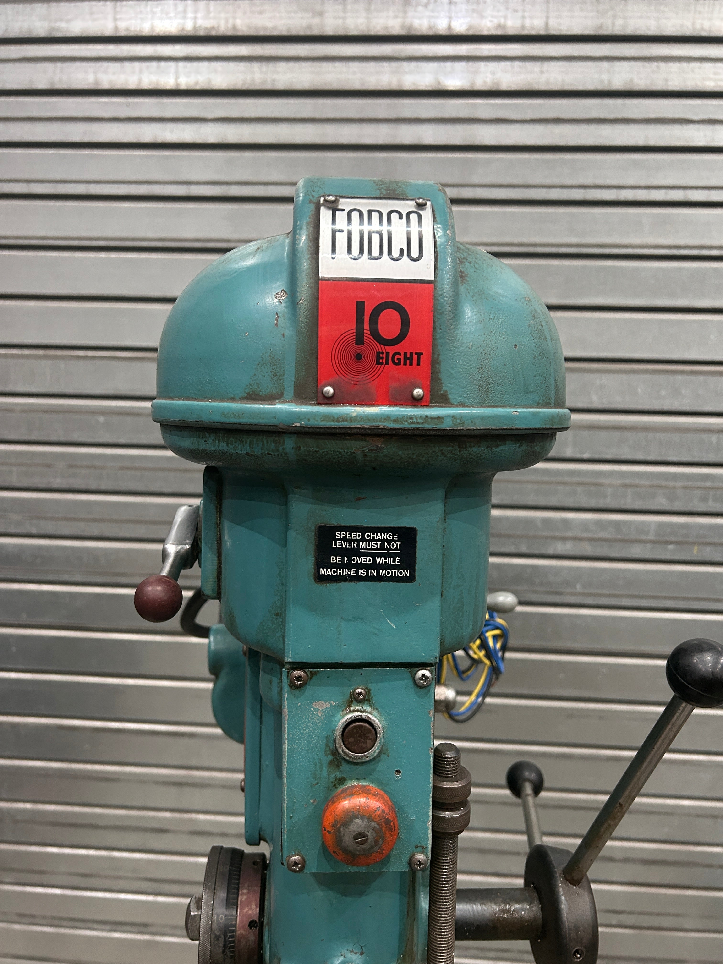 Fobco 10 Eight Pillar Drill