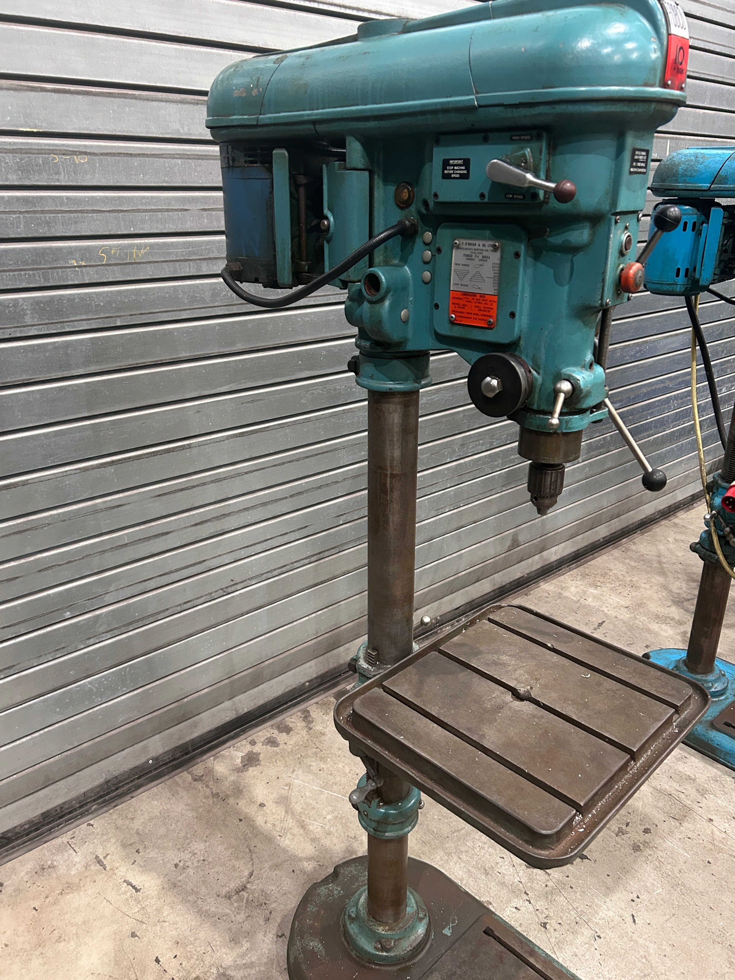 Fobco 10 Eight Pillar Drill