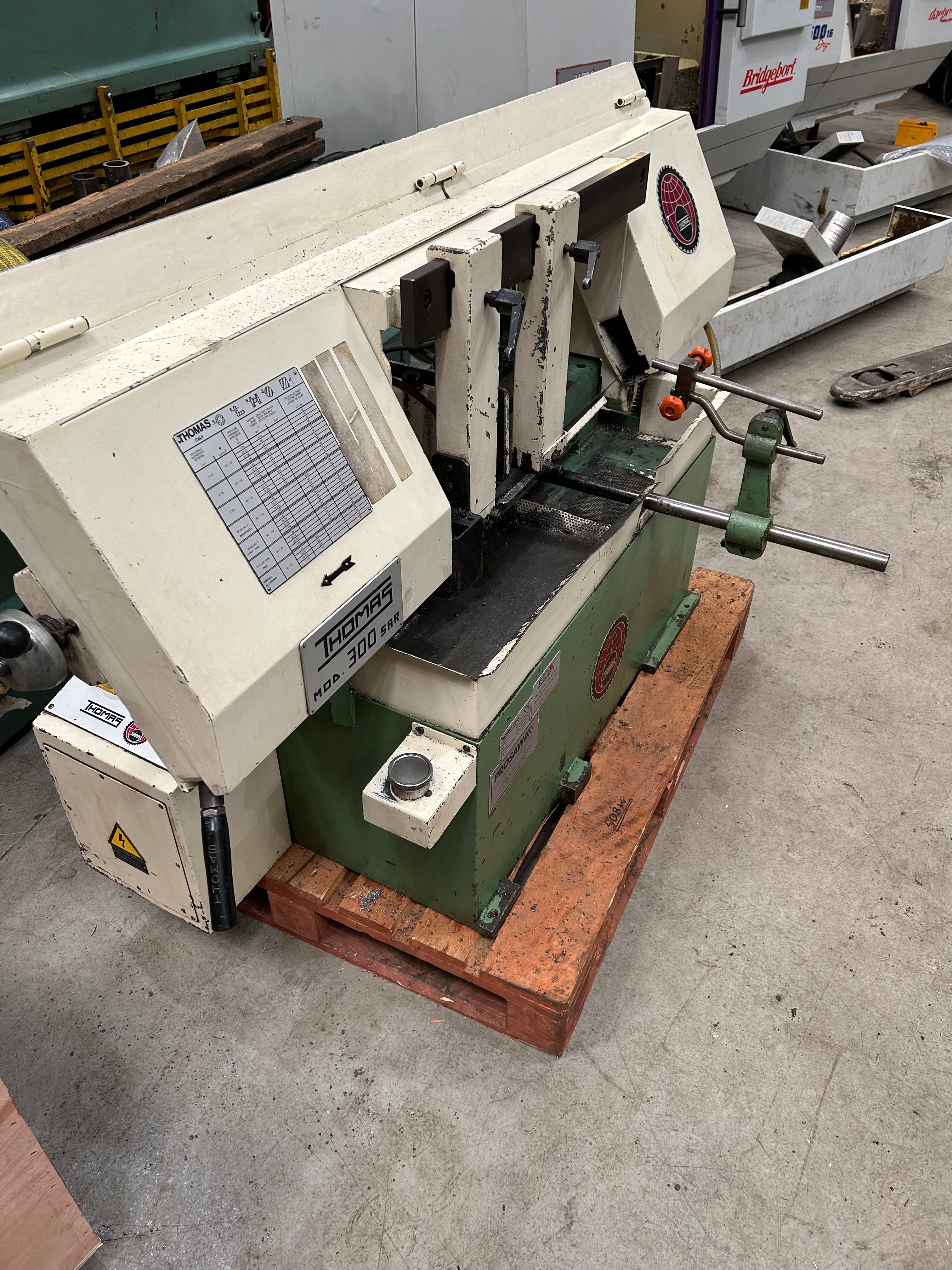 Thomas 300 SAR Semi Automatic Horizontal Bandsaw