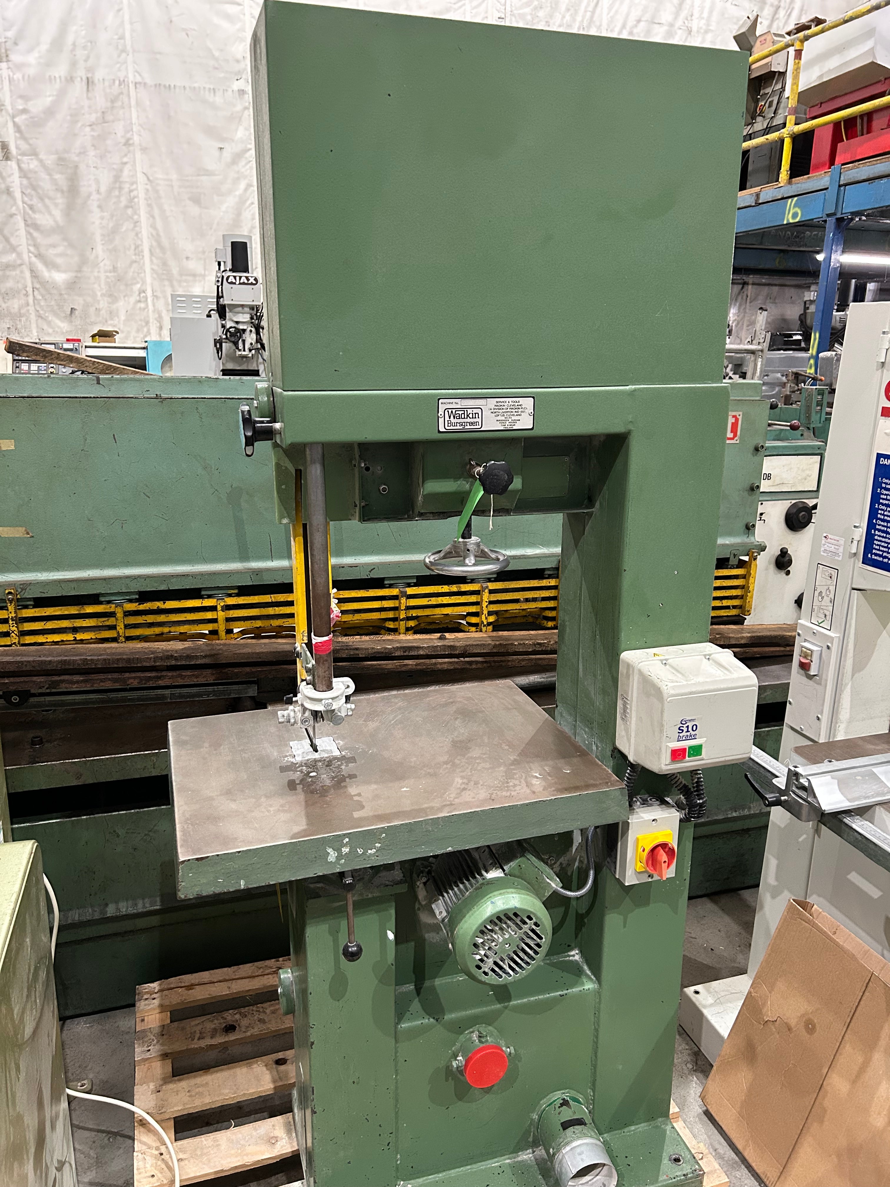 Wadkin C5 Vertical Band Saw
